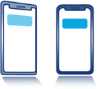 Two cell phones