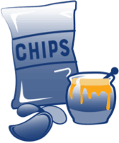 medium-glycemic-index-foods-chips-honey