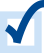 Blue checkmark icon